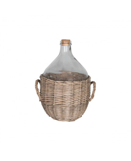 ANTIC LINE Marie-Jeanne Bottle in Wicker Basket