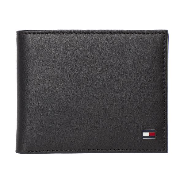 Tommy Hilfiger Small Embossed Bifold Wallet Black
