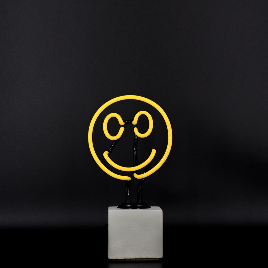 Locomocean Mini Neon Smiley Sign