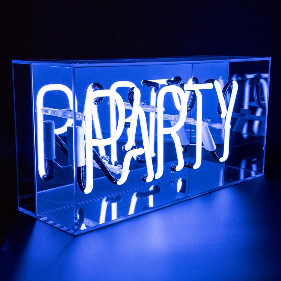Locomocean Party Acrylic Box Neon Light