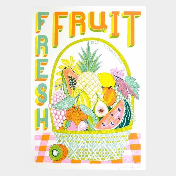 Jacqueline Colley Fruit Basket Print