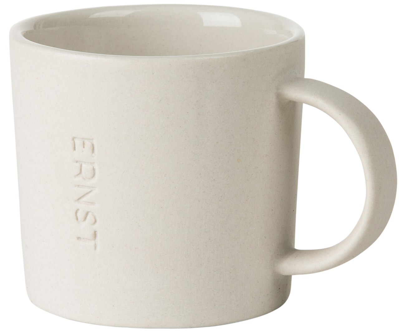 Ernst White Stoneware Expresso Cup 
