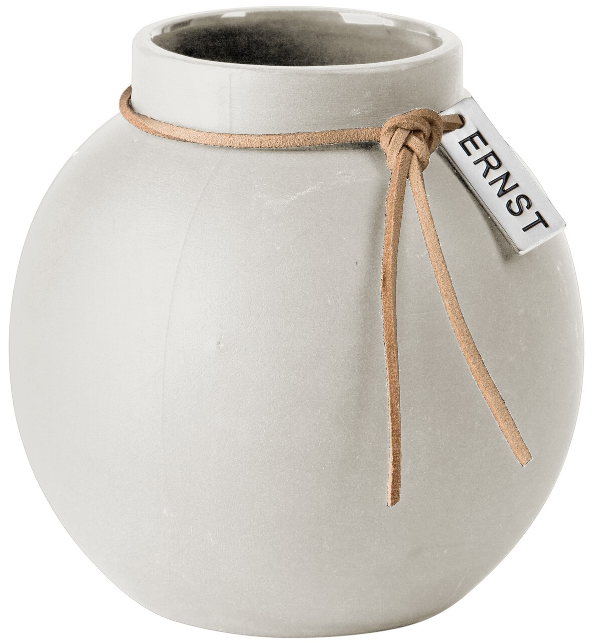 Ernst Stoneware White Vase 10cm
