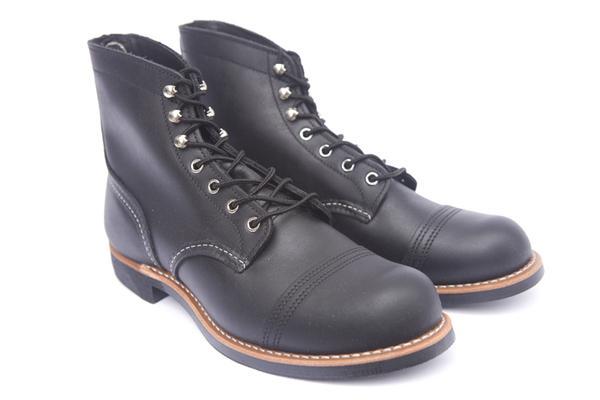 Red Wing Shoes Iron Ranger Boots Black Harness