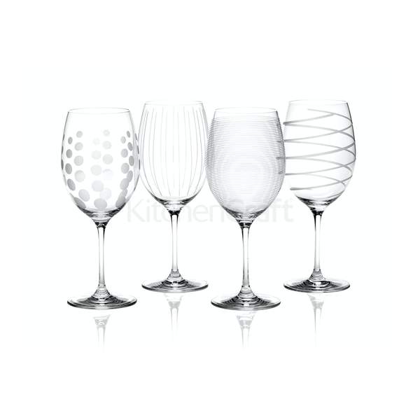 Mikasa Cheers Set Of 4 Red Wine Glasses 24 Floz 685 Mls