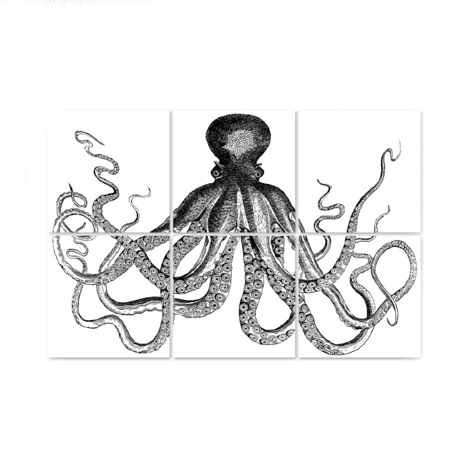 Boubouki Octopus Wall Sticker