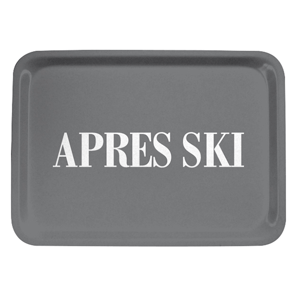 Aramis Grey Fiber Tray Apres-Ski