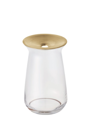 Kinto 80x130mm Clear Glass LUNA Vase