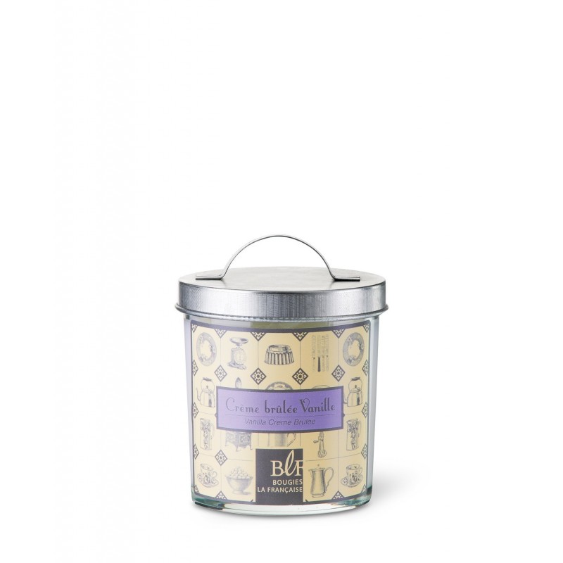 Bougies La Francaise  Vanilla Creme Brulee Gourmet Scented Candle