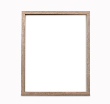 Nkuku 50x30 cm Light Wood and Glass Indu Frame