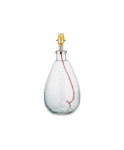 Nkuku Recycled Glass Lamp Base