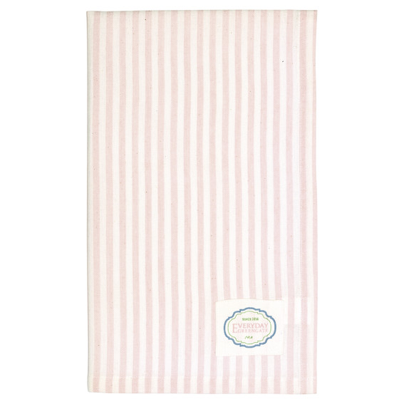 Green Gate Pale Pink Stripe Alice Tea Towel