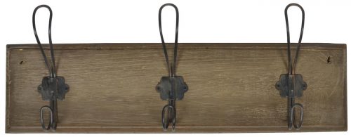 Ib Laursen Wooden 3 Hooks Coat Rack 