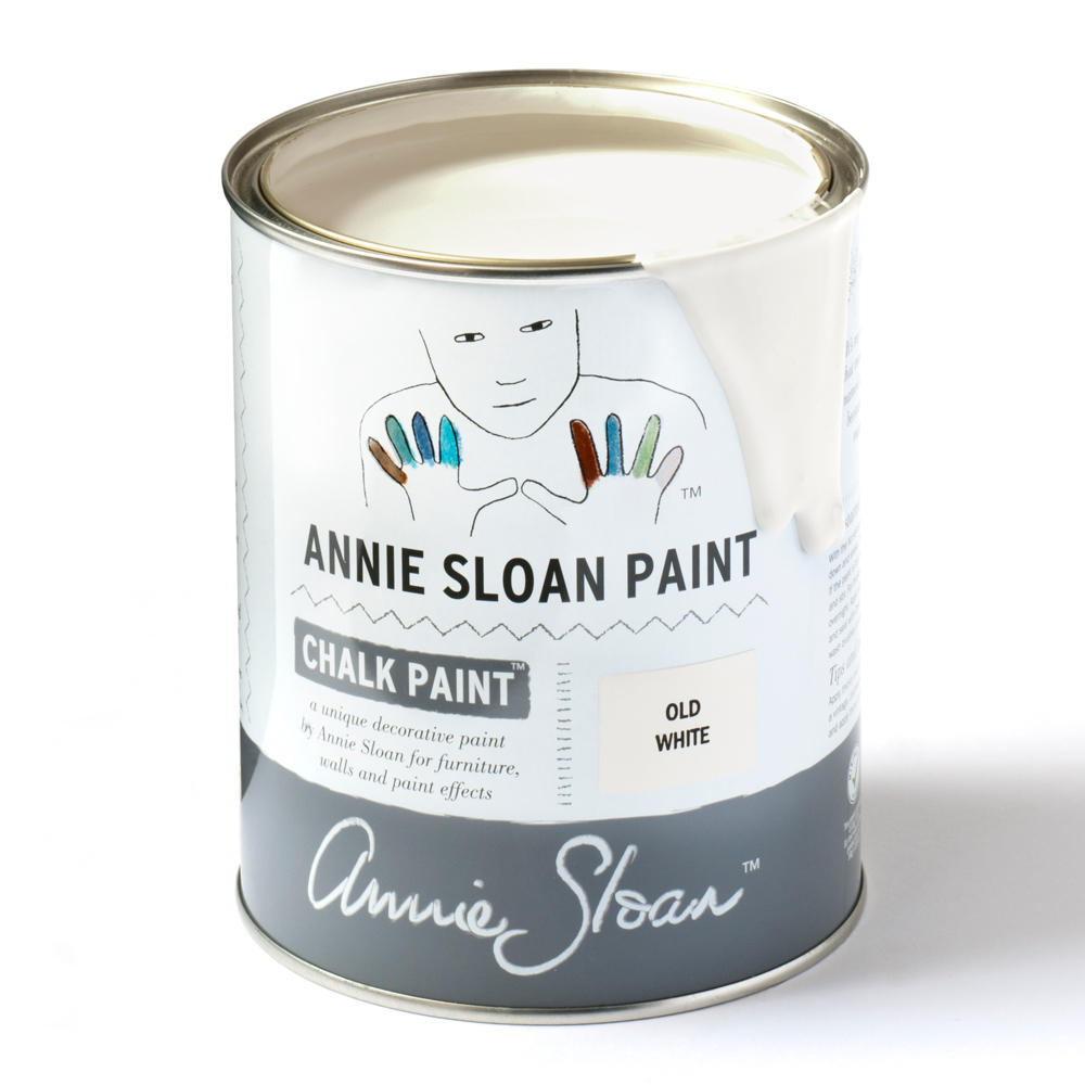 Annie Sloan Old White Chalk Paint - 1 Litre Tin 