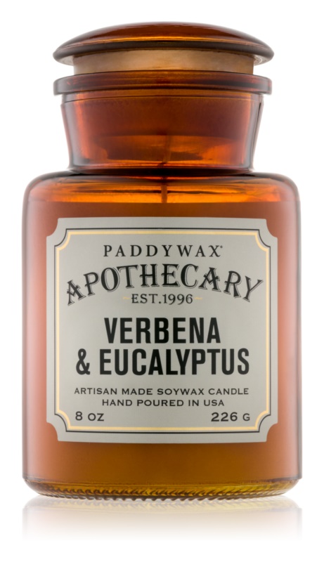Paddywax Apothecary Candle -  Verbena & Eucalyptus 