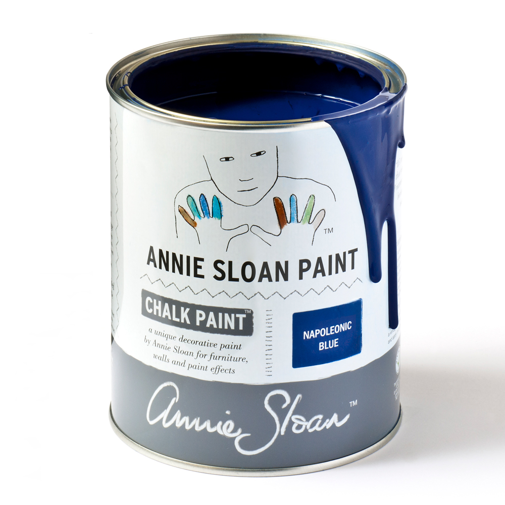 Annie Sloan Napoleonic Blue Chalk Paint - 1 Litre Tin