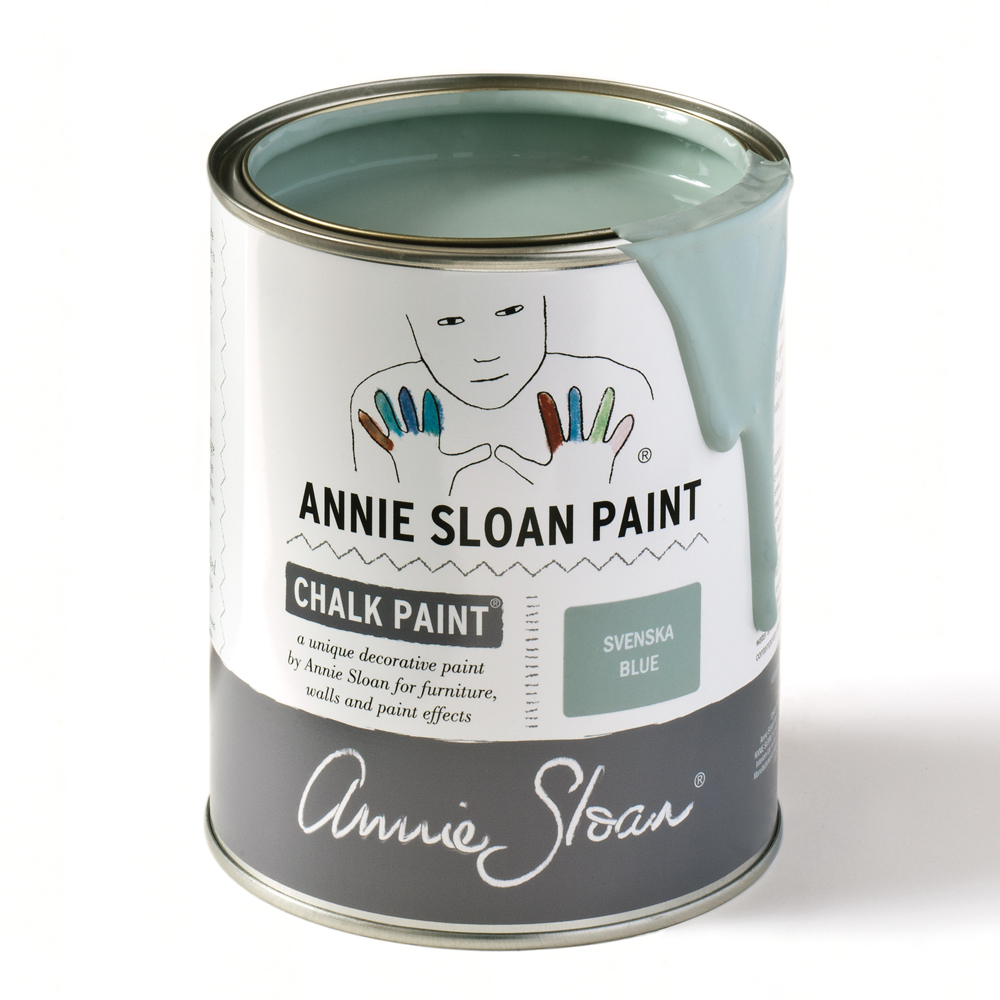 Annie Sloan Svenska Blue Chalk Paint - 1 Litre Tin