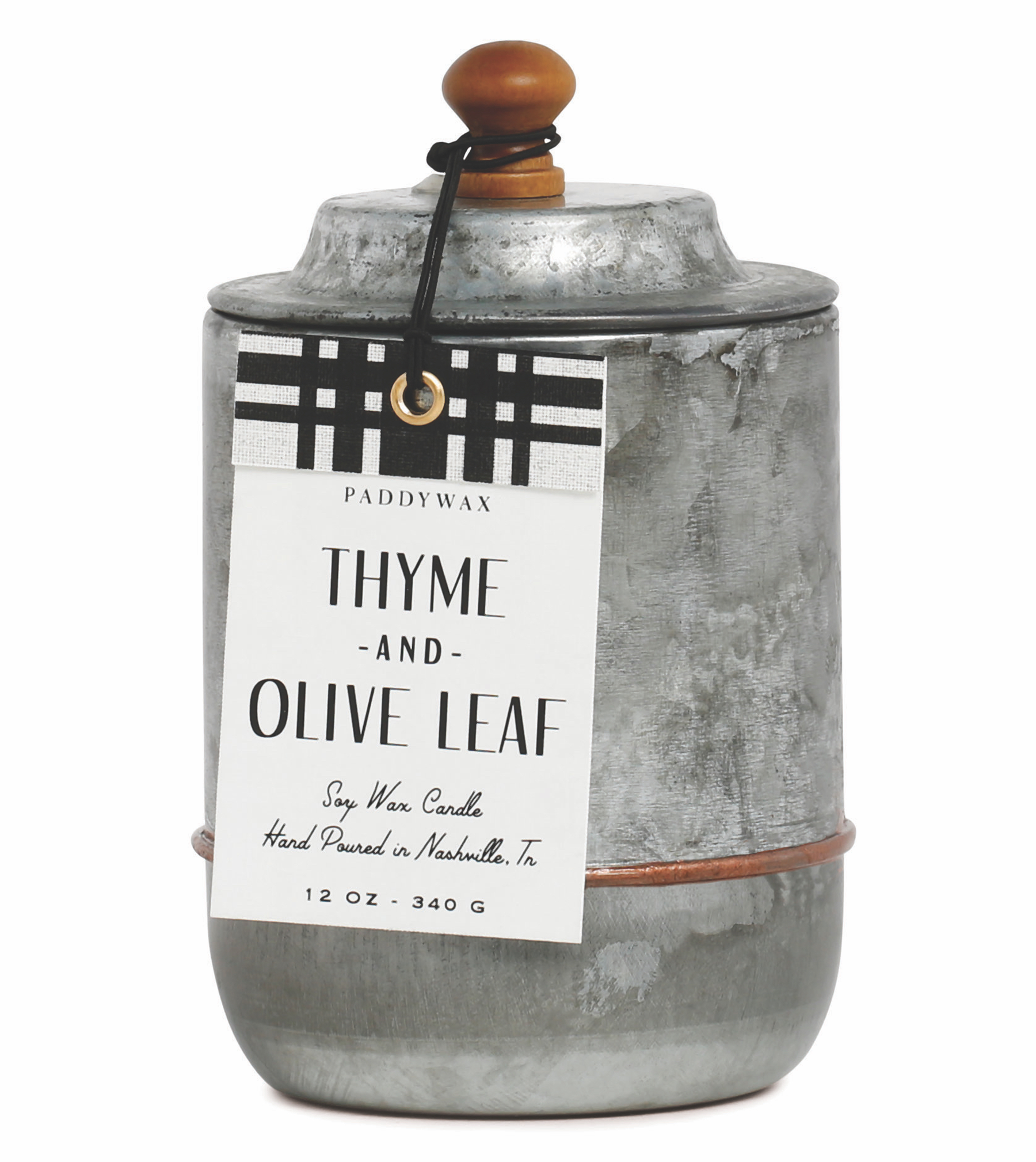 Paddywax Scented Candle  Thyme & Olive Leaf