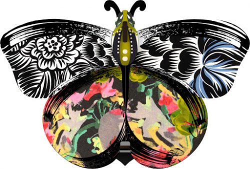 Miho Unexpected Things Elisabetta Decorative Butterfly