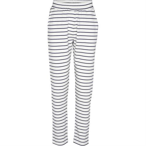 Basic Apparel Blue and White Stripe Saga Sweatpants