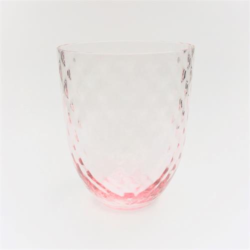Anna Von Lipa Rose Pink Ruder Glass