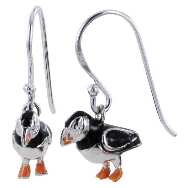 Puffin Earrings