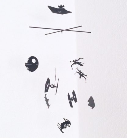 Perro Feo Workshop Silhouette Decorative Hanging Star Wars Mobile