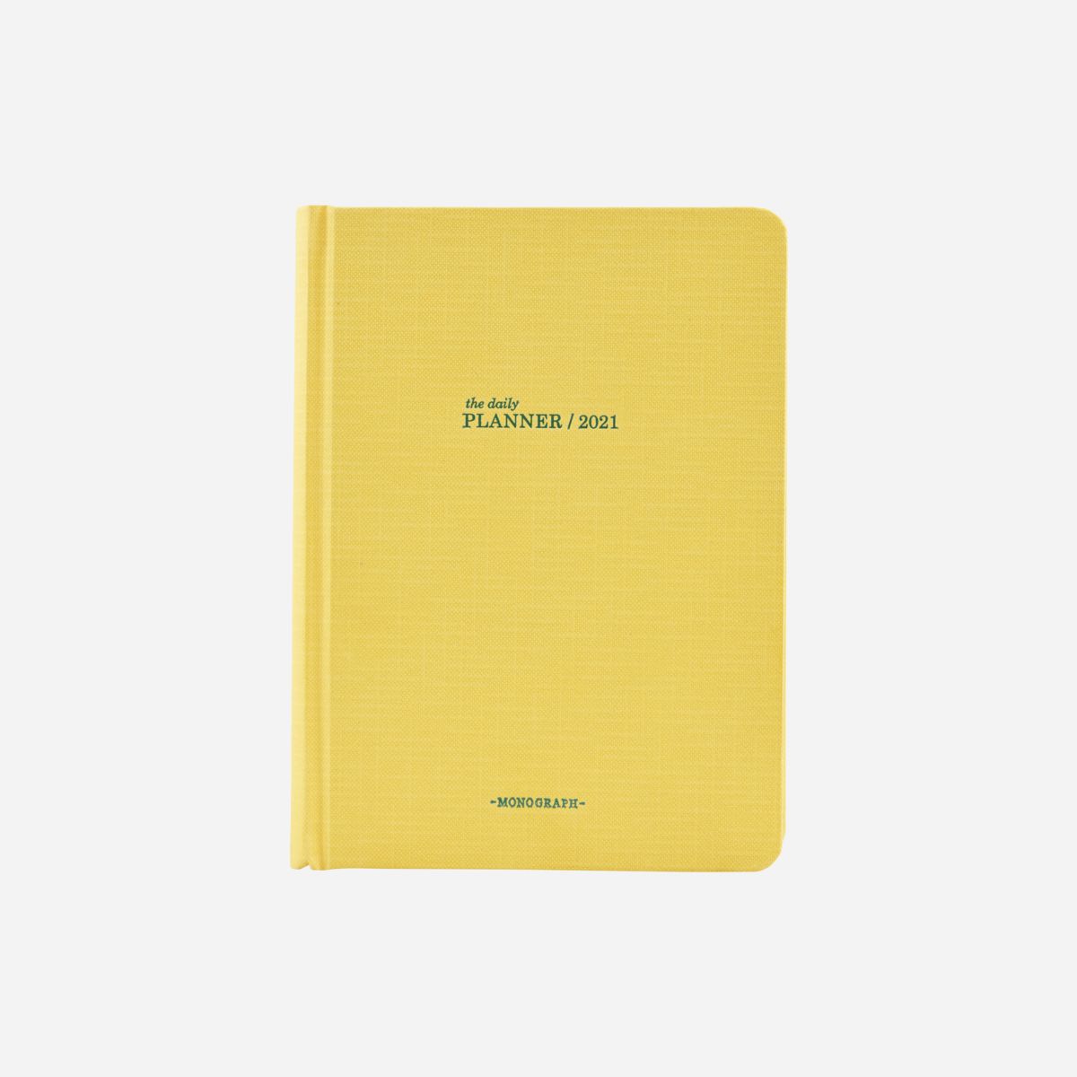 Monograph Annual Planner, 2021, Yellow