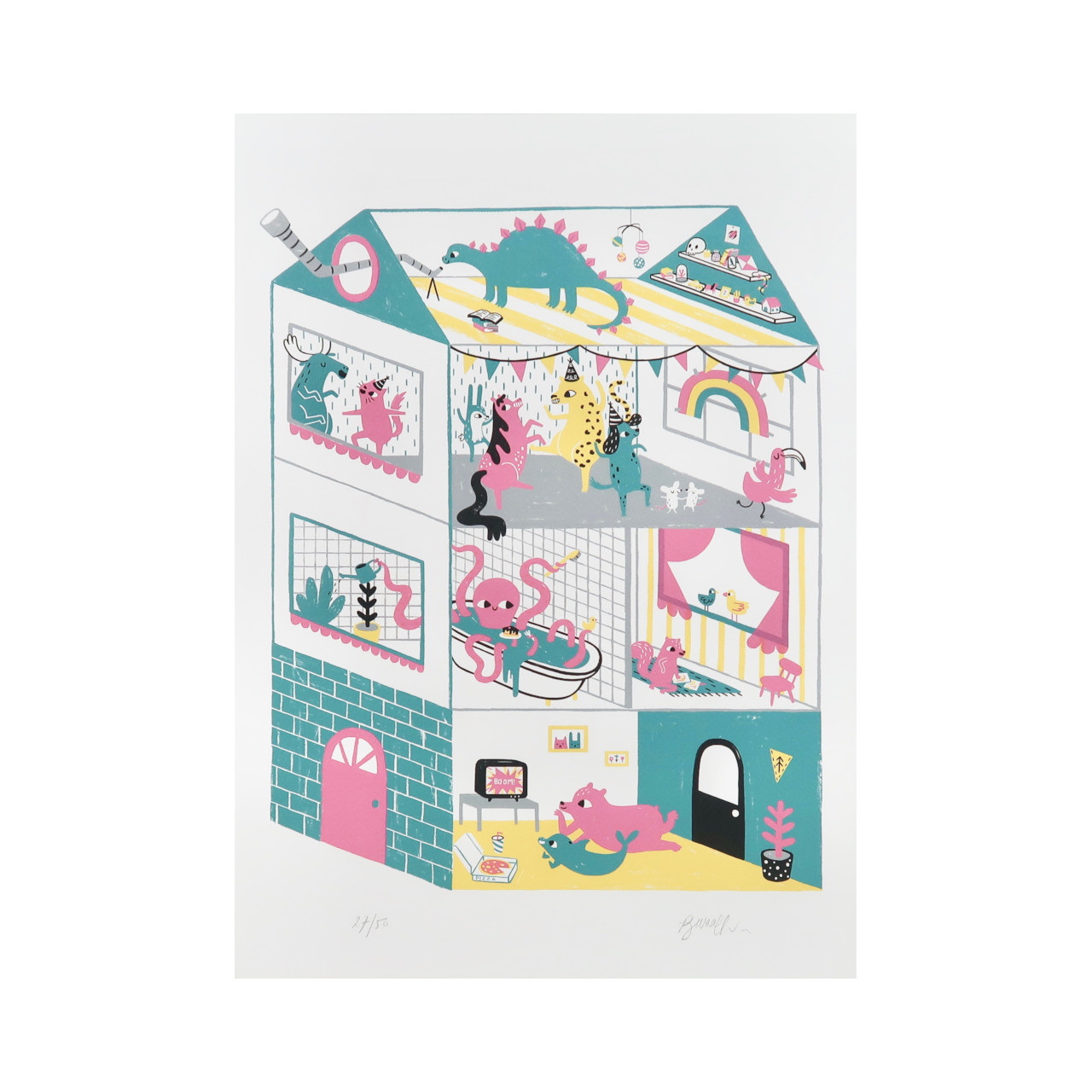 BETHAN WOOLLVIN House Party Print