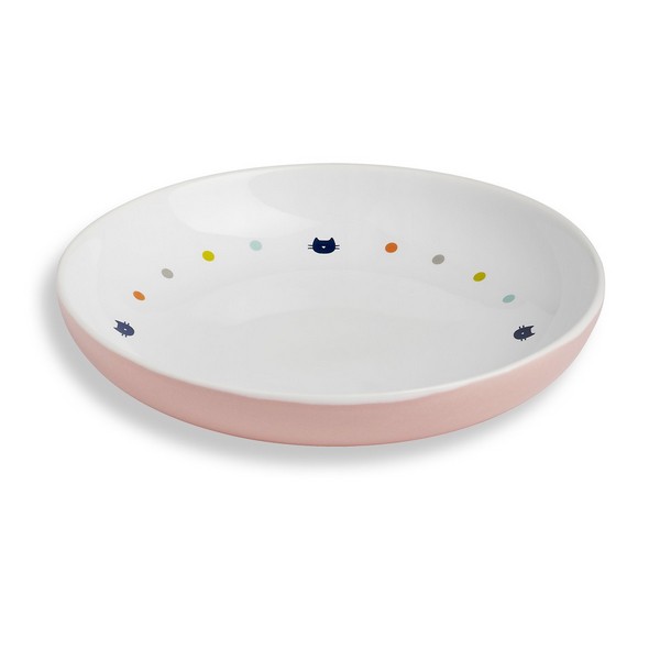 Bandjo Polka Dots Porcelain Plate