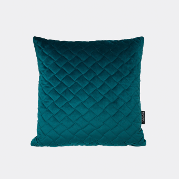 Pura Cal Teal 3D Velvet Cushion Cover 45X45 cm