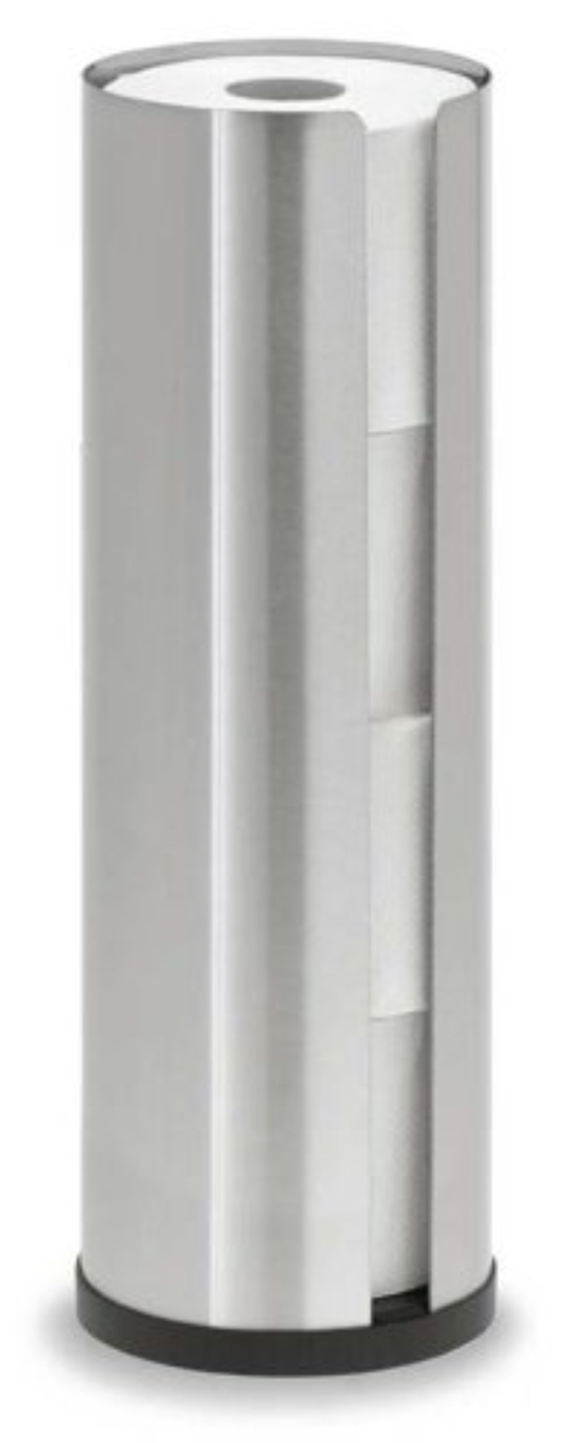 Blomus Matt Stainless Steel Nexio 4 Roll Toilet Roll Storage Holder 