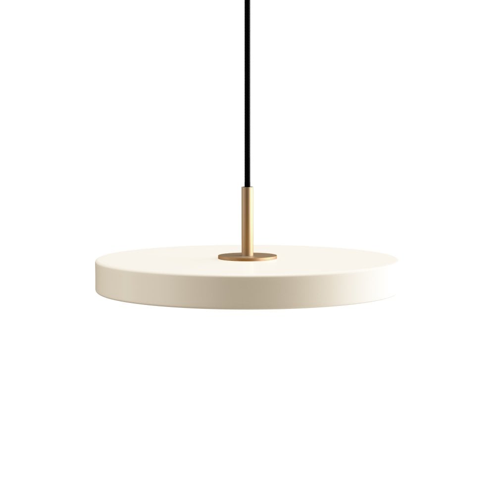 UMAGE Pearl Mini Asteria Pendant Light with Brass Detail