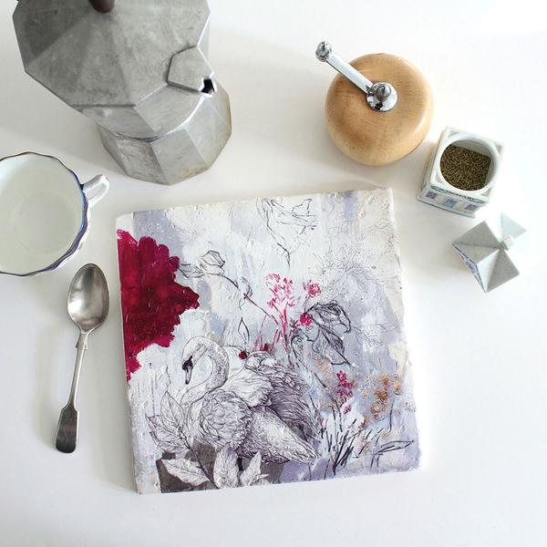 Mute Swan Stone Placemat