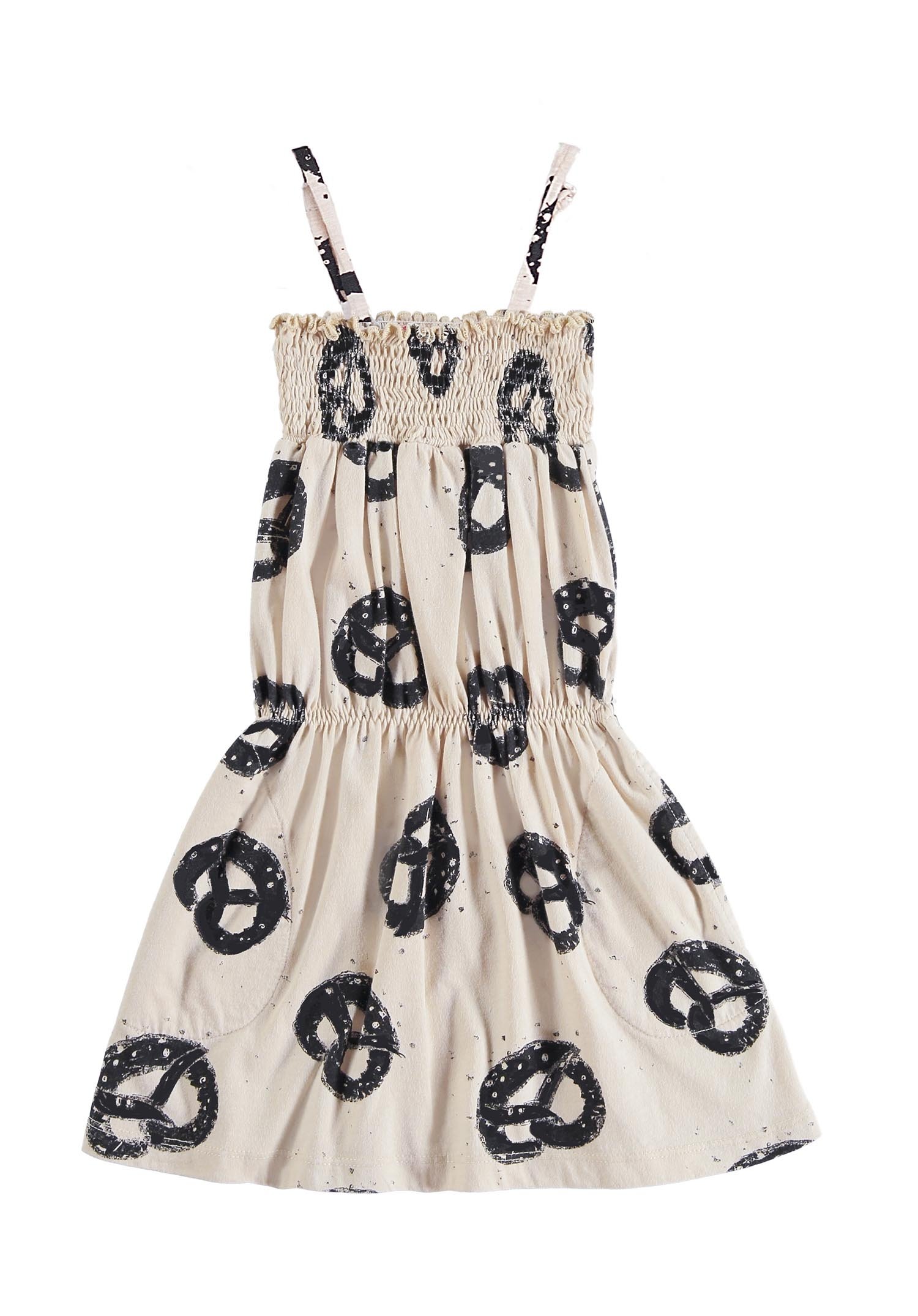 Light Beige Pretzel Dress