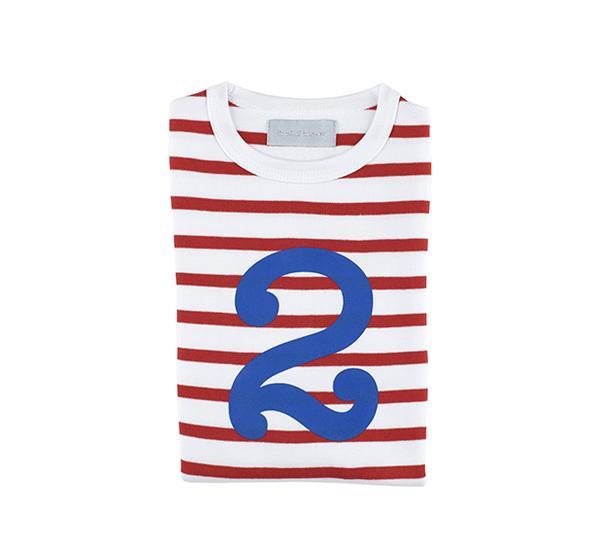 Breton Striped Number 2 T Shirt