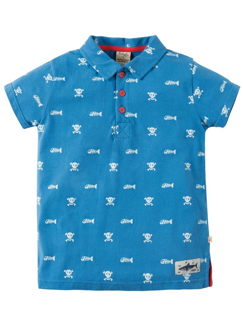 Aqua Blue Penwith Polo Shirt