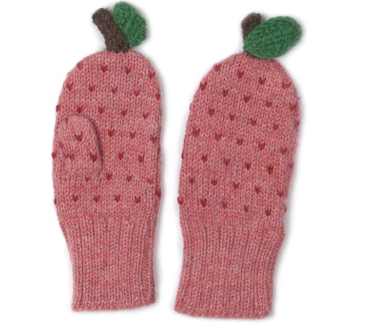 Oeuf Apple Mittens