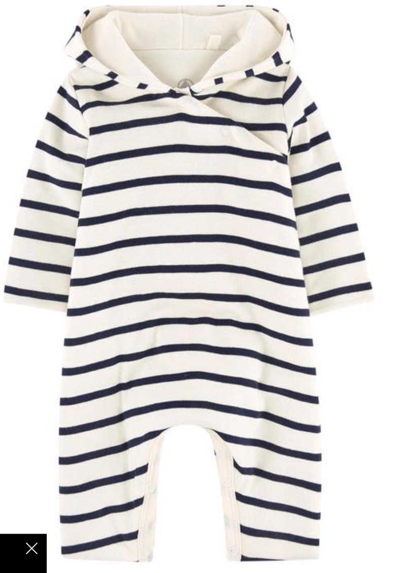 Breton Stripe Pramsuit