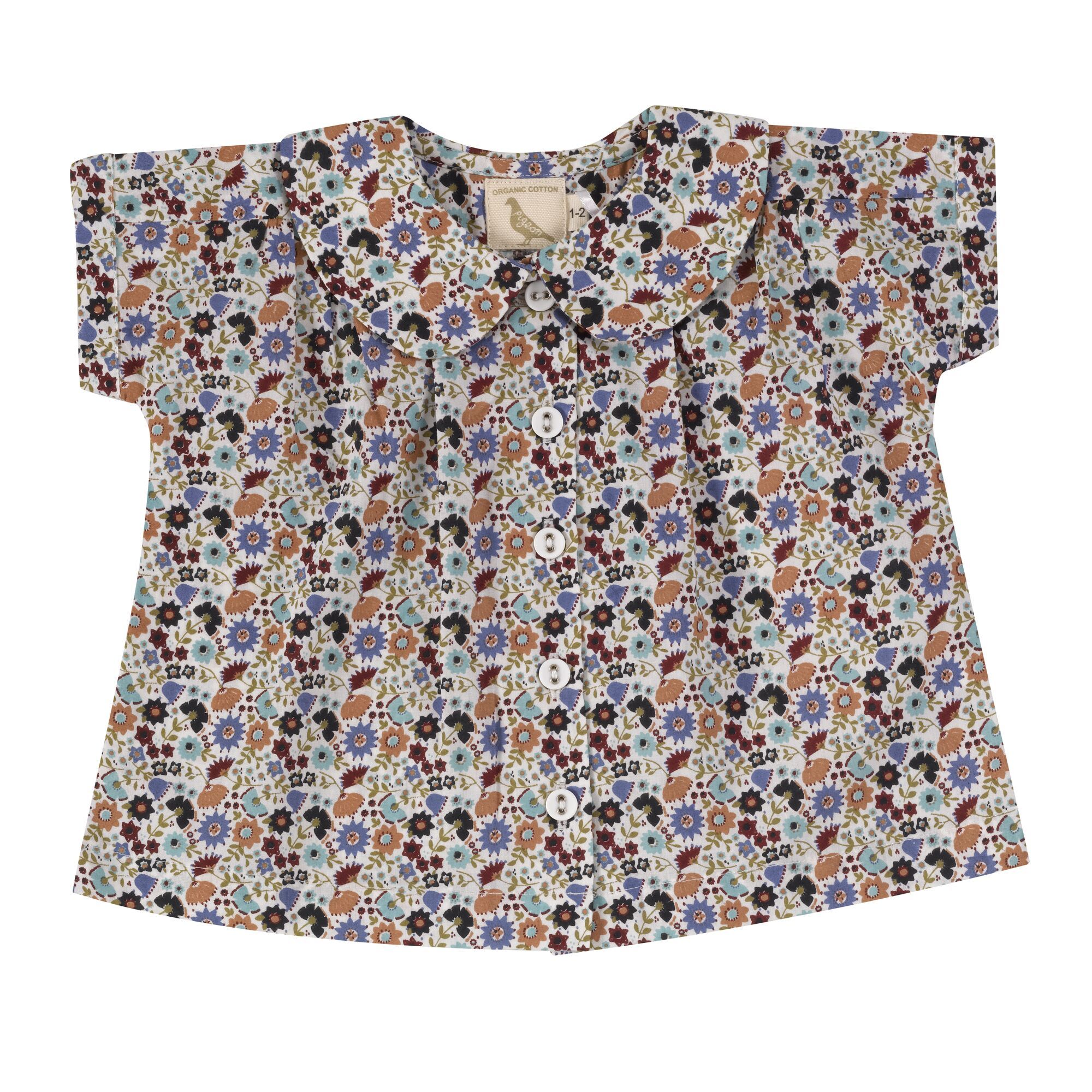 Pigeon Peter Pan Collar Blouse