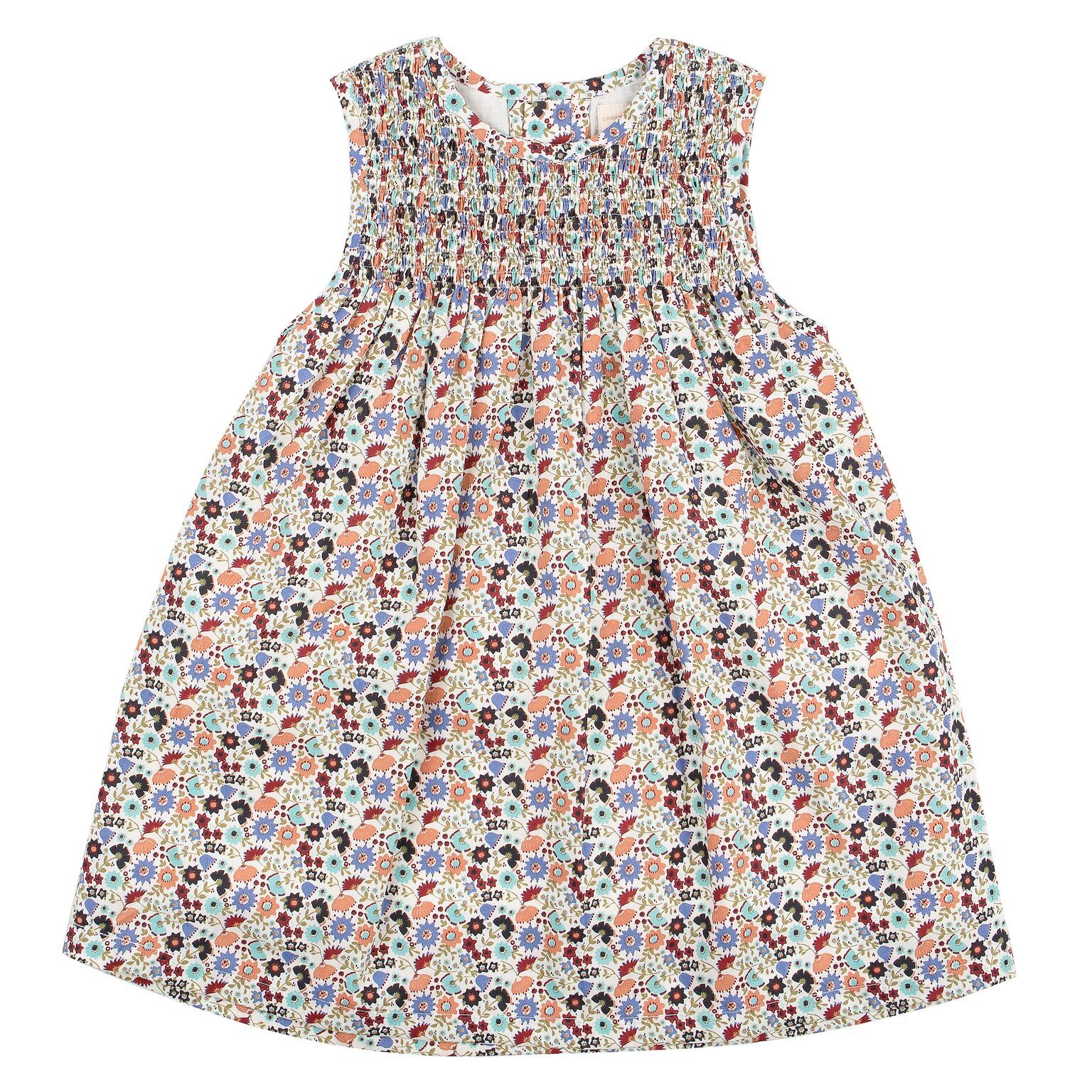 Pigeon Sleeveless Smock Dress