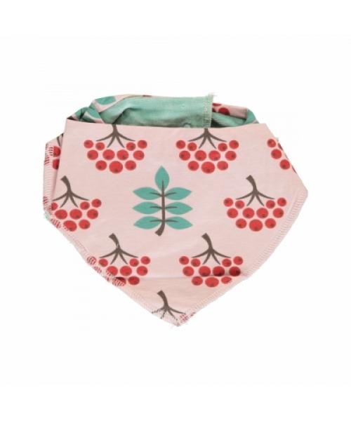 Ruby Rowanberry Velour Dribble Bib