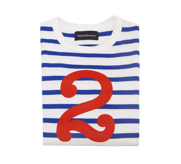 Breton Striped Number 2 T Shirt