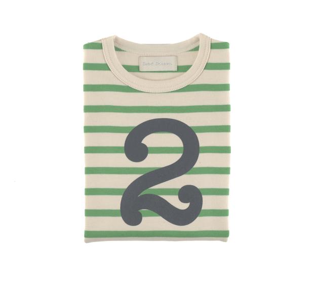 Breton Striped Number 2 T Shirt