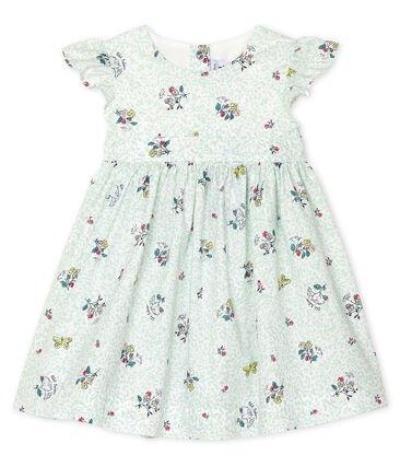 Baby Girls Short Sleeved Print Dress