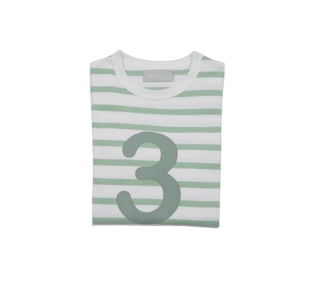 Breton Striped Number 3 T Shirt