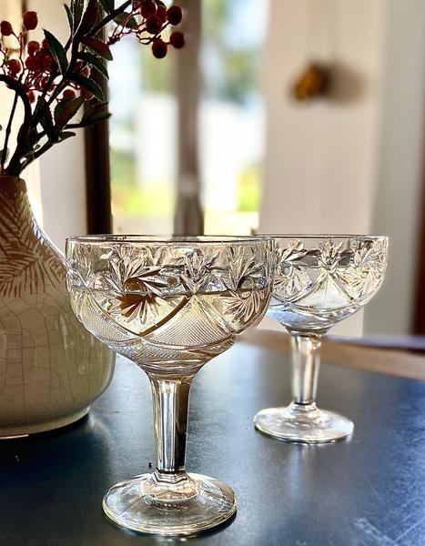 The Forest & Co. Set Of Two Classic Champagne Coupes