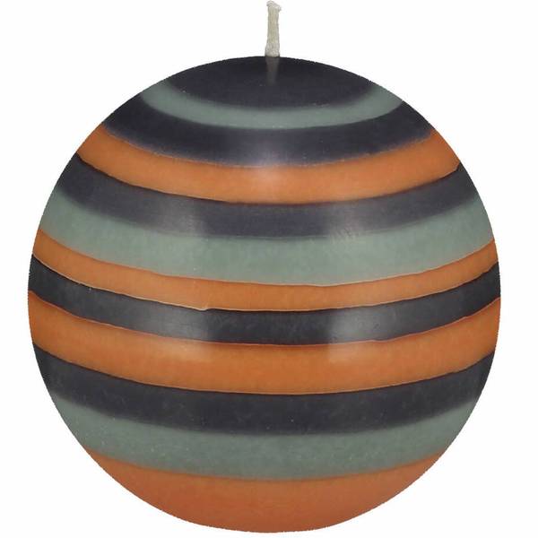 Marigold Gunmetal Opaline Eco Large Ball Candle