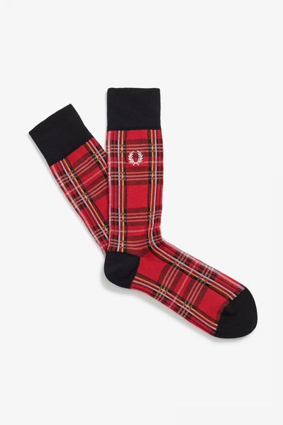 Royal Stewart Tartan Socks Red