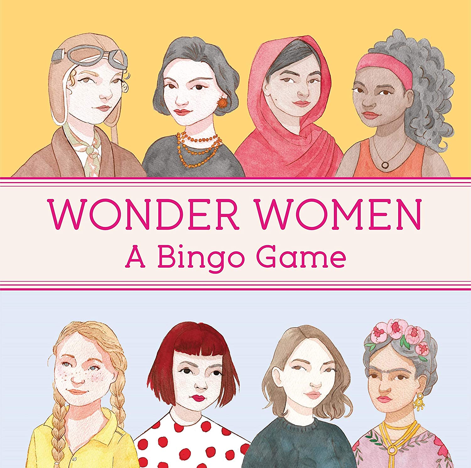 Laura Bernard Wonder Women Bingo Game